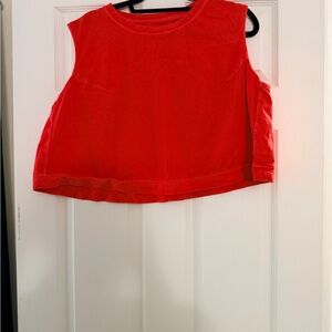 We The Free Bold Red Top